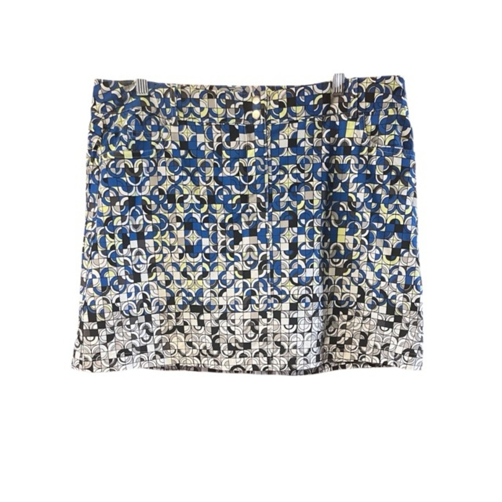 Slazenger Golf Athletic Skort In Geometric Print